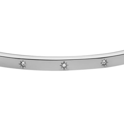 Sadie Shine Bright Stainless Steel Bangle Bracelet - JF04420040 
