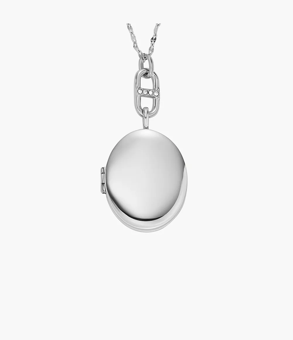 Heritage Locket Collection Stainless Steel Chain Necklace  JF04427040

