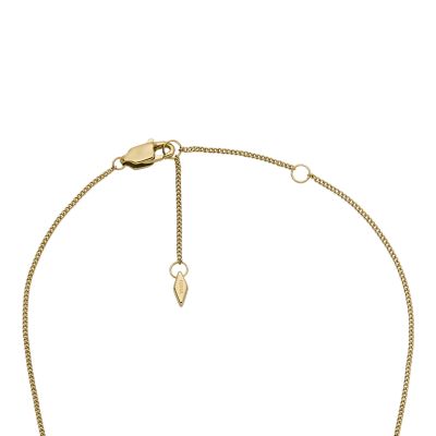 Sadie Name Necklace Two-Tone Stainless Steel Chain Necklace