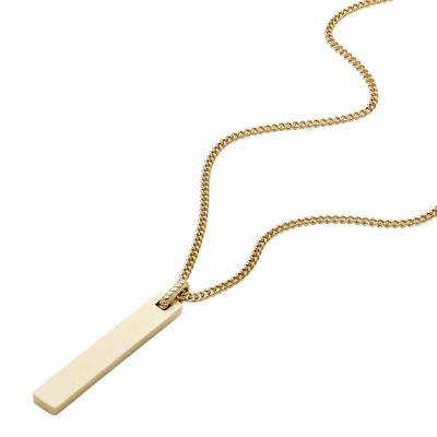 Drew Gold-Tone Stainless Steel Chain Necklace