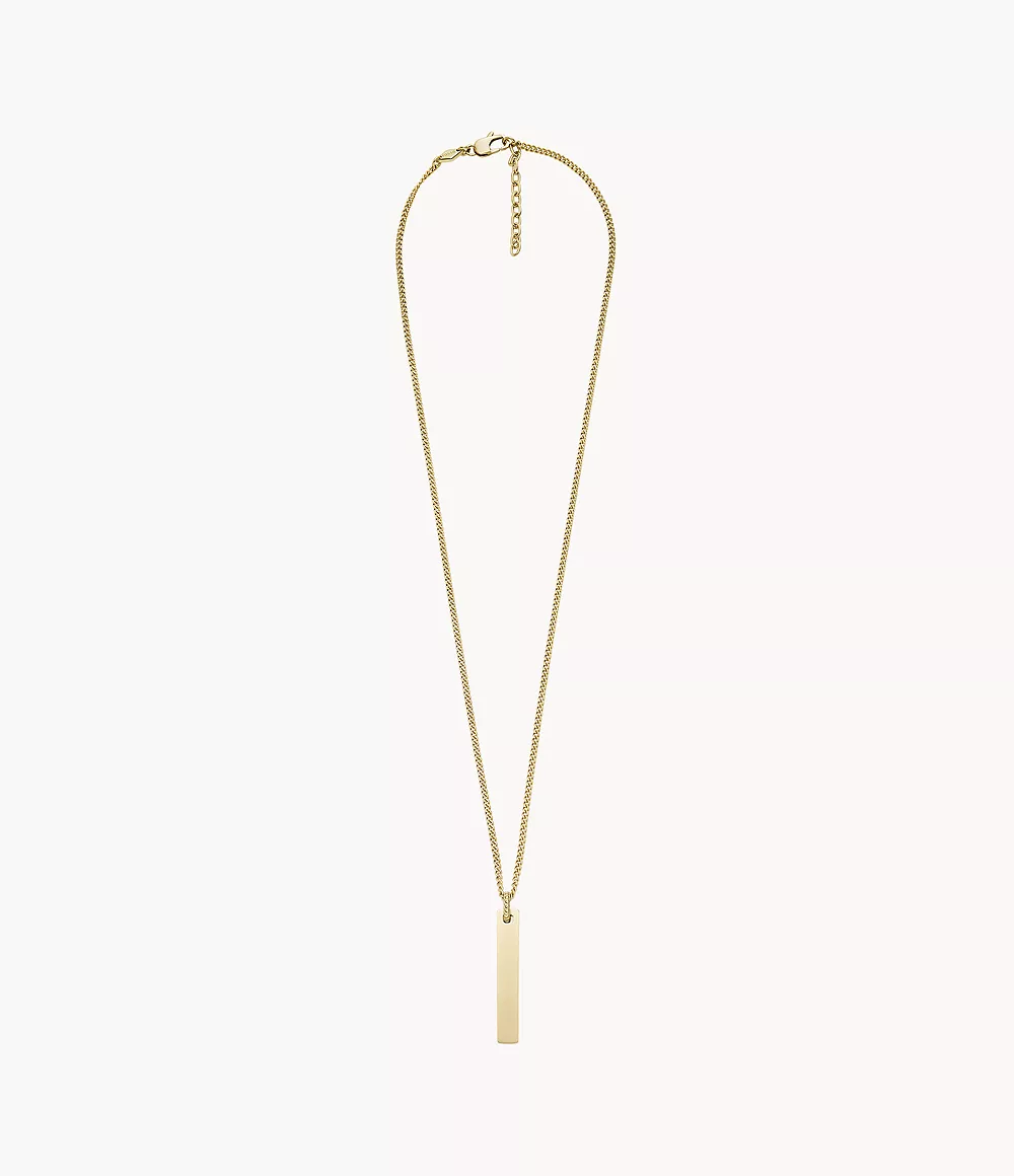 Drew Gold-Tone Stainless Steel Chain Necklace