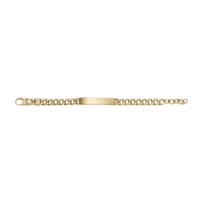 Steel Bracelet Fossil Chain Gold-Tone - JF04465710 - Stainless Drew