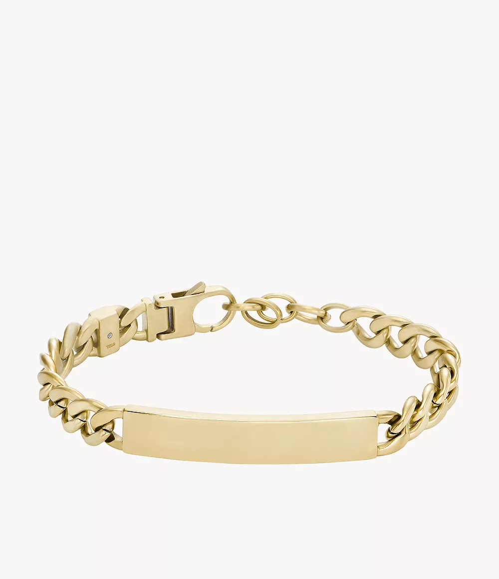 Image of Drew Gold-Tone Stainless Steel Chain Bracelet