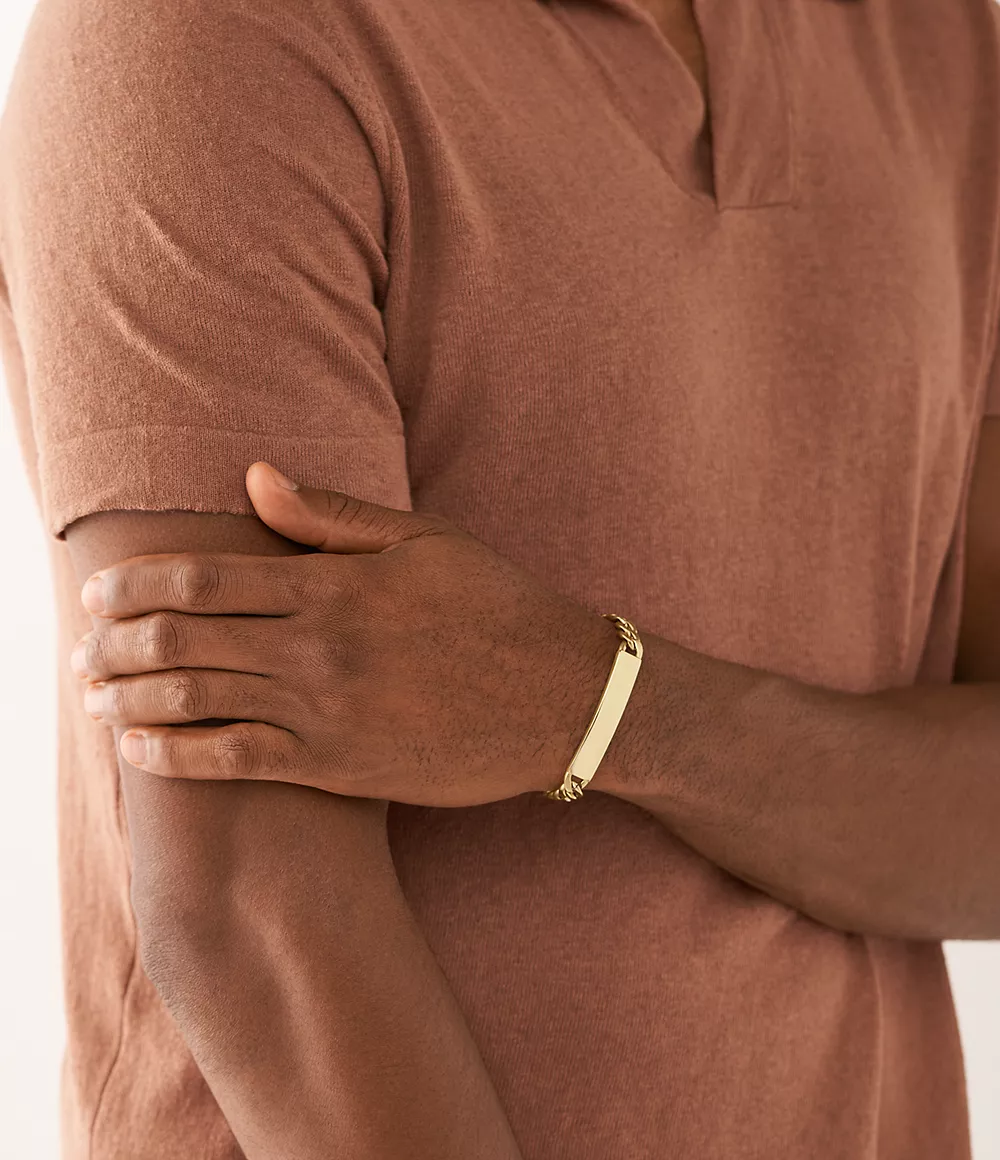 Drew Gold-Tone Stainless Steel Chain Bracelet - JF04465710 Drew Gold-Tone Stainless Steel Chain Bracelet - JF04465710