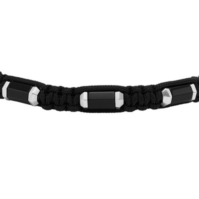 Black Beaded Bracelet - JOA00549797 - Fossil