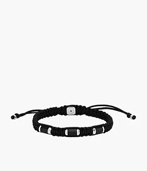 Armband Beads Onyx schwarz