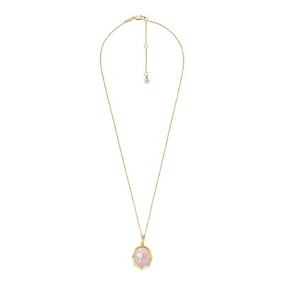 Goldtone Barbie Chain Necklace