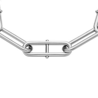 Heritage D-Link Stainless Steel Chain Bracelet - JF04502040 - Fossil | Edelstahlarmbänder