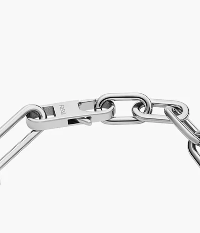 Heritage D-Link Stainless Steel Chain Bracelet - JF04502040 - Fossil
