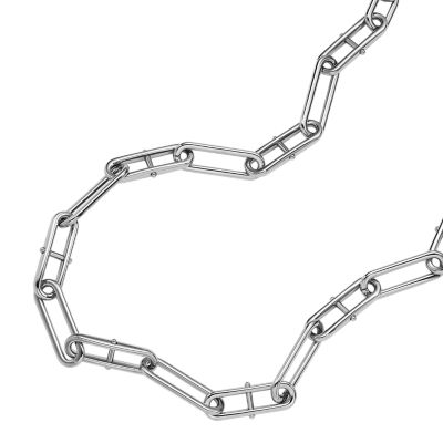 Heritage D-Link Stainless Steel Chain Necklace