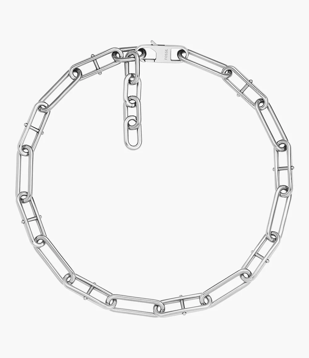 Heritage D-Link Stainless Steel Chain Necklace  JF04503040
