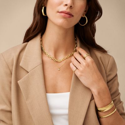 Linked necklace store jewelry