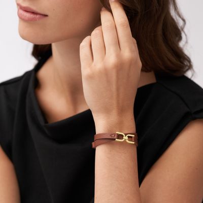 Le Bracelet femme FOSSIL, Héritage D-Link, en acier, JF04234710