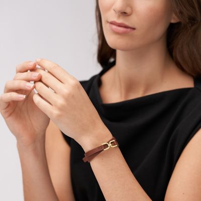 Le Bracelet femme FOSSIL, Héritage D-Link, en acier, JF04234710