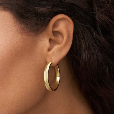 Hoop Earrings - Fossil