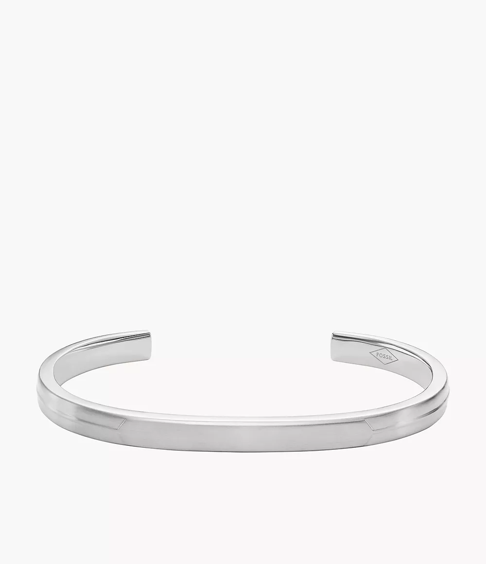 Image of All Stacked Up Stainless Steel Cuff Bracelet