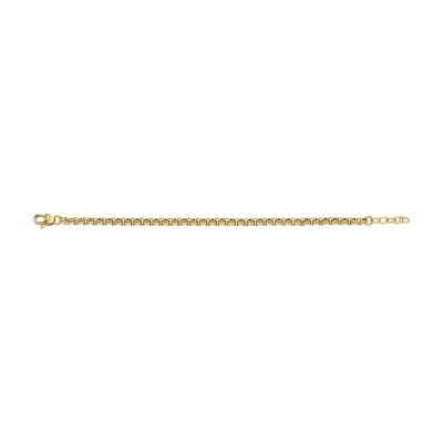 Ellis Core Chains Gold-Tone Stainless Steel Chain Bracelet