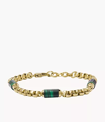 Fossil Stacked JF04571710 Bracelet Green Up - All Components Malachite -