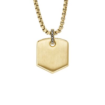 Goldtone Barbie Chain Necklace