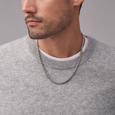 Collana a catena Ellis Core Chains in acciaio