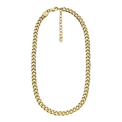 Bold Chains Gold-Tone Stainless Steel Chain Necklace - JF04612710