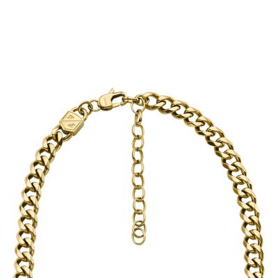 Bold Chains Gold-Tone Stainless Steel Chain Necklace