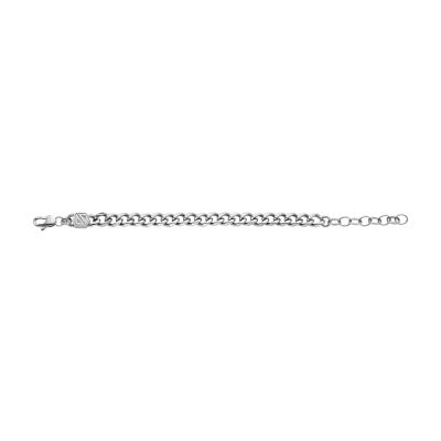Chains Bracelet Chain Stainless Fossil JF04615040 - - Bold Steel