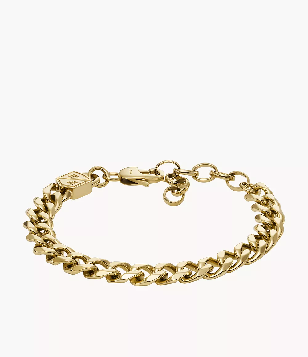 Bold Chains Gold-Tone Stainless Steel Chain Bracelet  JF04616710
