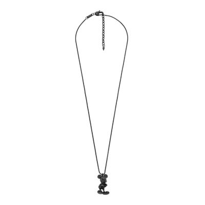 Black Stainless Steel Chain Necklace - JOF00660001 - Fossil