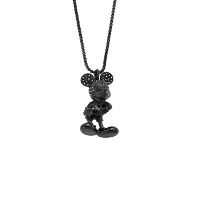 Disney x Fossil Special Edition Black Stainless Steel Chain