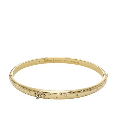 Disney Fossil Special Edition Gold-Tone Stainless Steel Bangle Bracelet