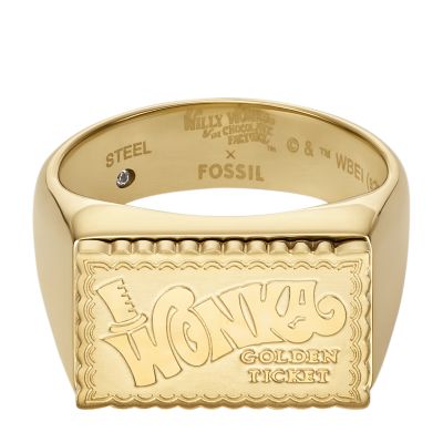 Willy Wonka × FOSSIL リングWillyWonka