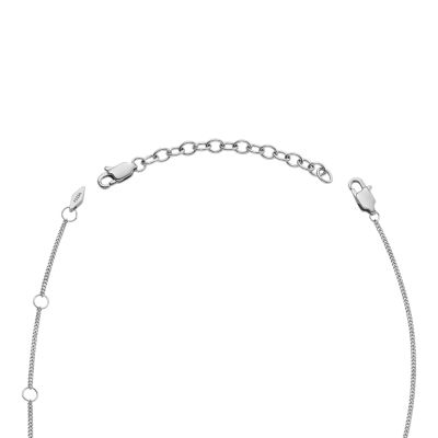 Stainless steel extension jewelry chains - Tail extender 60mm with hea