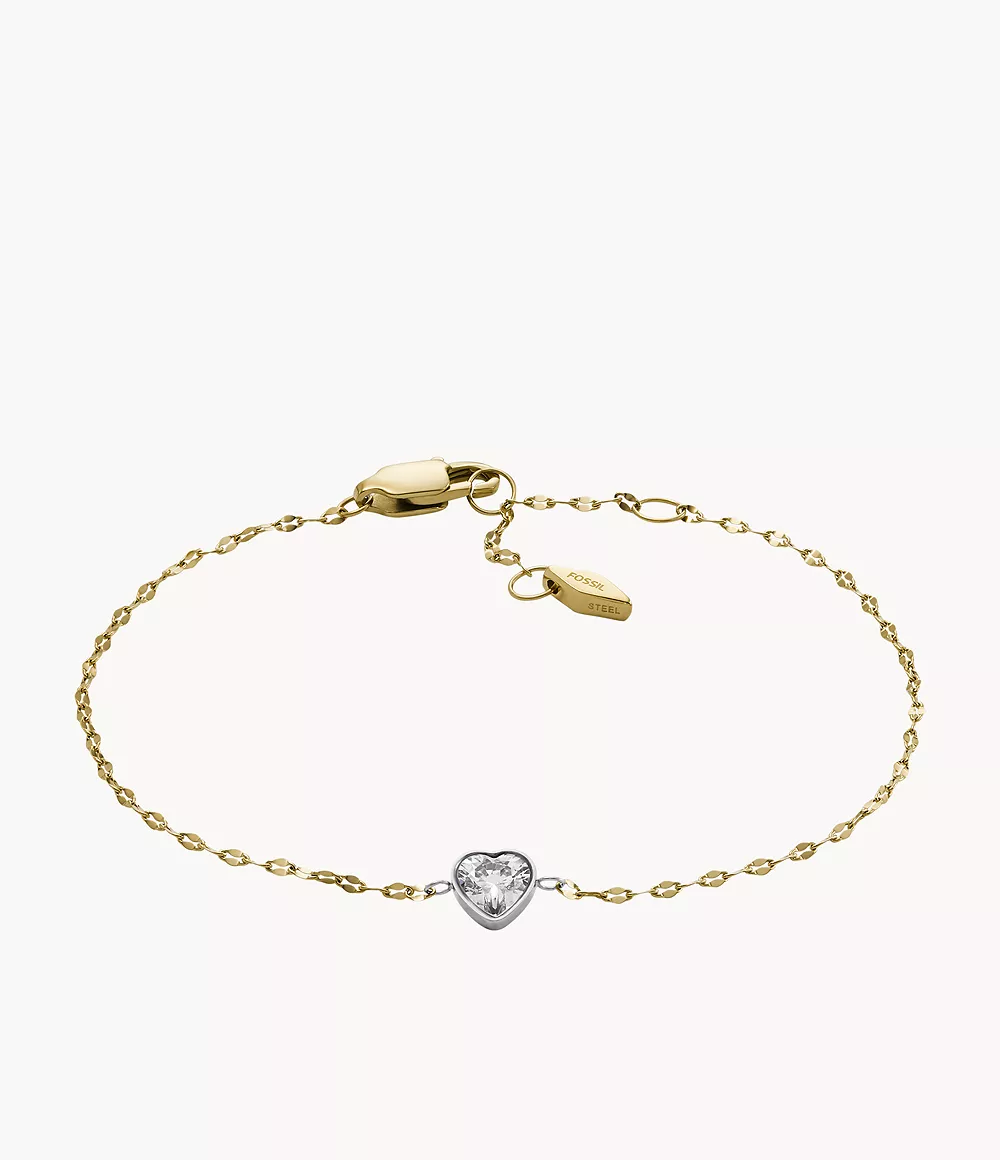 Sadie Tokens Of Affection Two-Tone Stainless Steel Chain Bracelet  JF04679998
