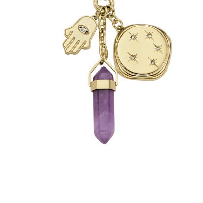 Kette Modern & Magic Anhänger Amethyst lila