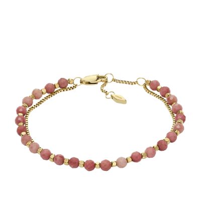 Pink and hot sale gold bracelet