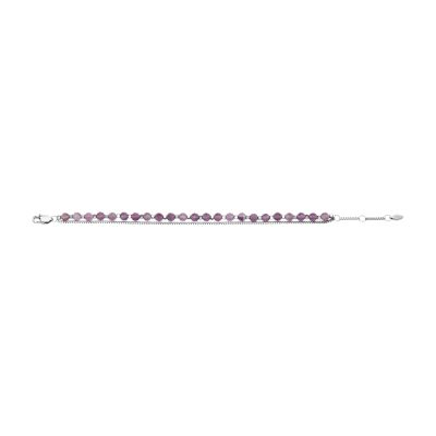 All Stacked Up Purple Amethyst Multi-Strand Bracelet