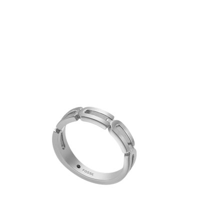 Heritage D-Link Chain Stainless Steel Band Ring