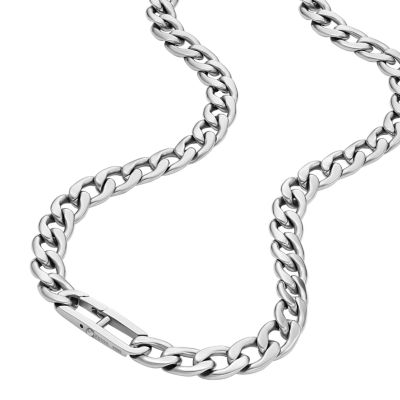 Heritage D-Link Stainless Steel Chain Necklace