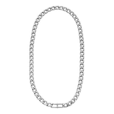 Heritage D-Link Stainless Steel Chain Necklace