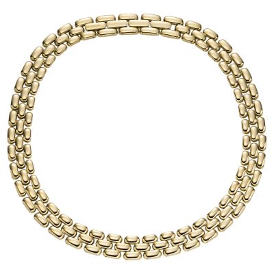 Arden Watch Links Gold-Tone Stainless Steel Chain Necklace