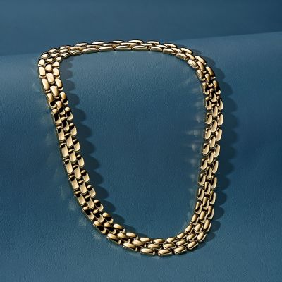 Watch link chain necklace sale