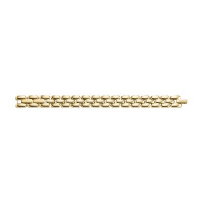 Arden Watch Links Gold-Tone Stainless Steel Chain Bracelet