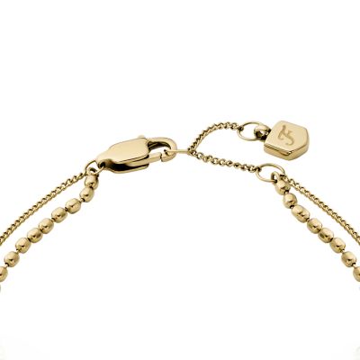 Sutton Evil Eye Gold-Tone Stainless Steel Multi-Strand Bracelet