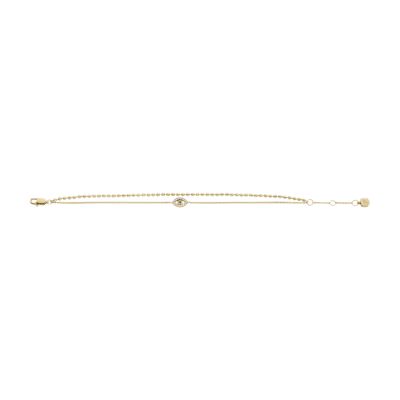 Sutton Evil Eye Gold-Tone Stainless Steel Multi-Strand