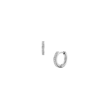 シエリー Naga Hoop Earring, Sterling Silver, 25MM|EBS603571BSP – John