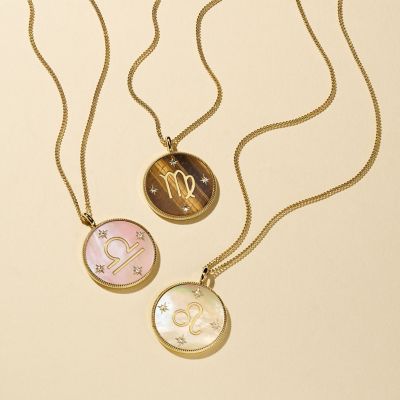 ワンピなど最旬ア！ Virgo Written in the Stars Gold-Tone Stainless Steel Tiger's 洋書