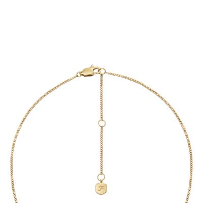 Aquarius Written in the Stars Gold-Tone Stainless Steel Blue