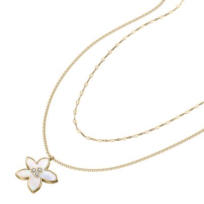 Sutton The Flower Collection Mother-of-Pearl Multi-Strand Necklace