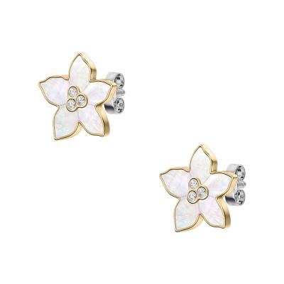 Sutton The Flower Collection Mother-of-Pearl Stud Earrings